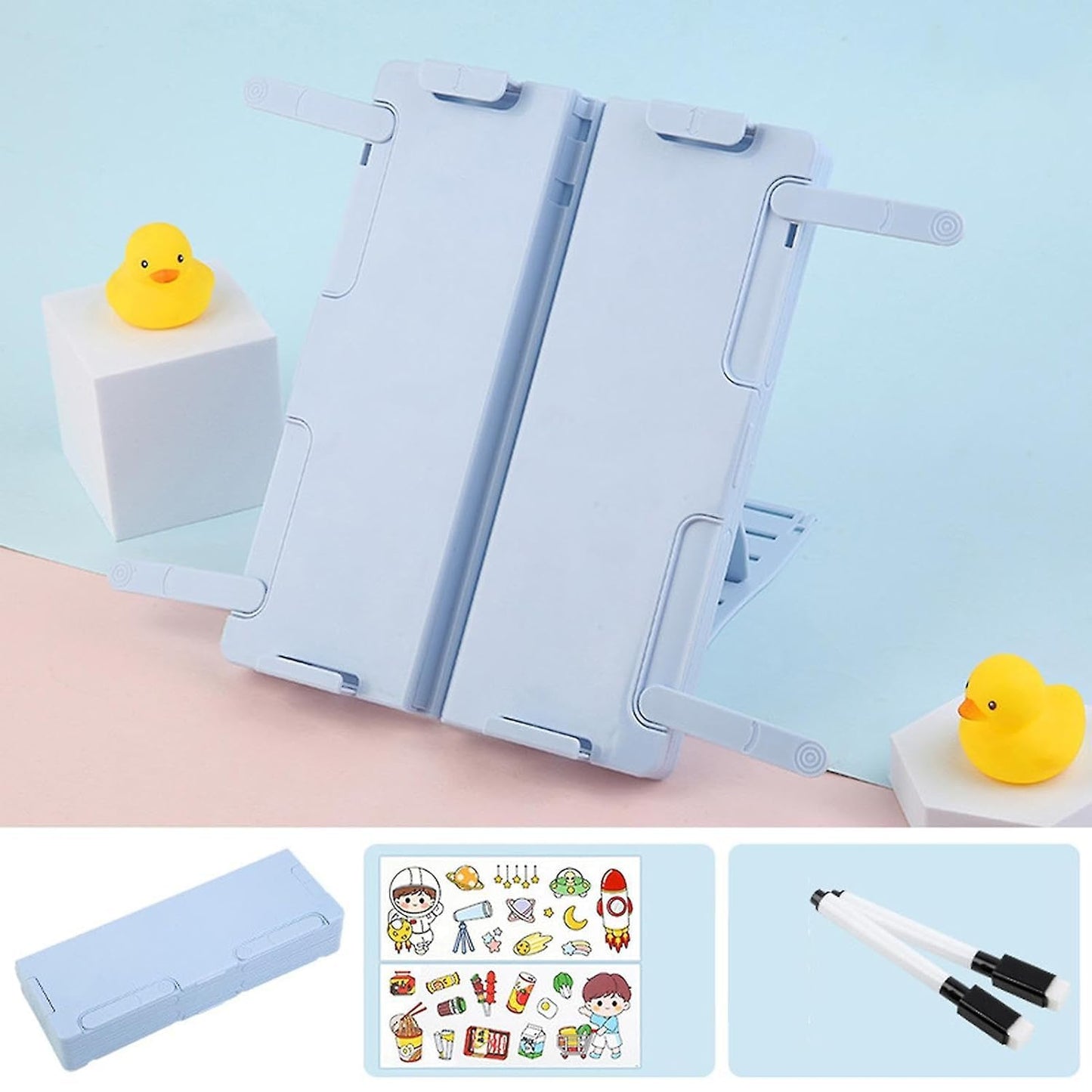 2 in 1 Geometry Box with Book Stand