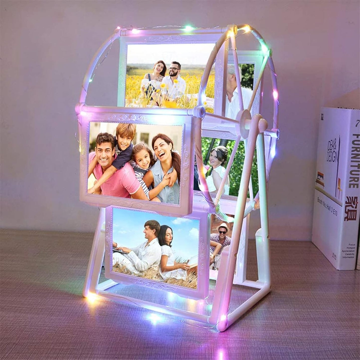 Rotate Wheel Photo Frame