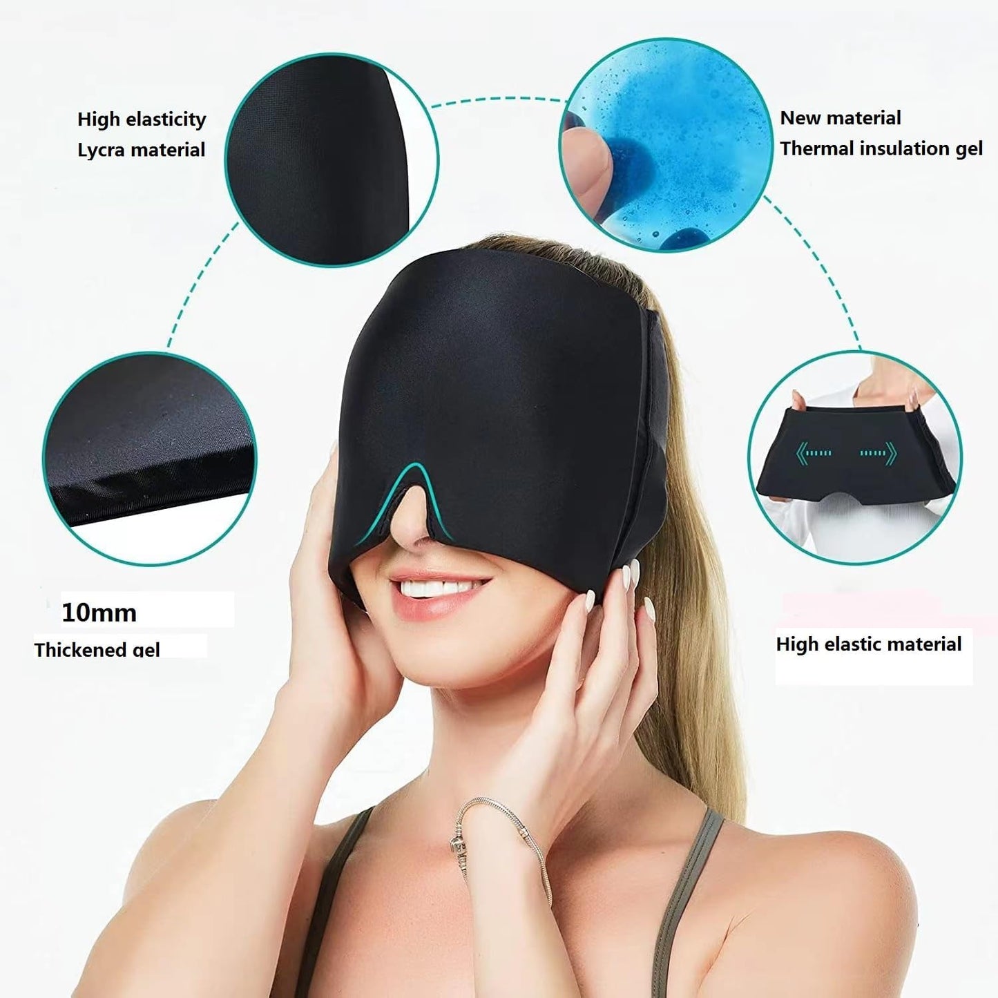 Headache Migraine Relief Hat