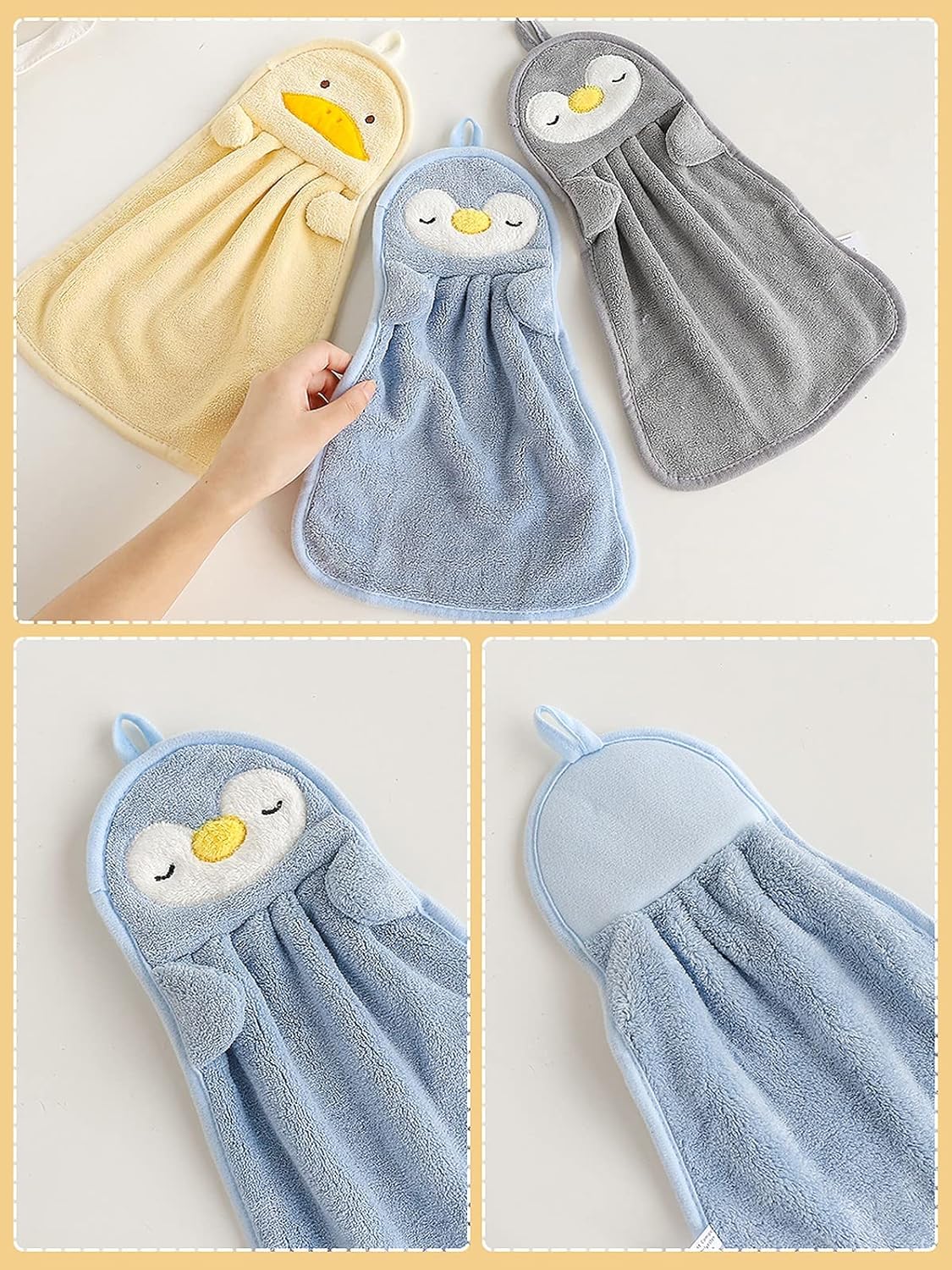 Cotton Hand Towel 4pc Set