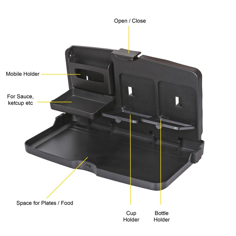 Car Back Seat Food Tray