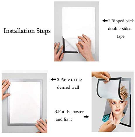 Magnetic Poster Sign Holder Frame