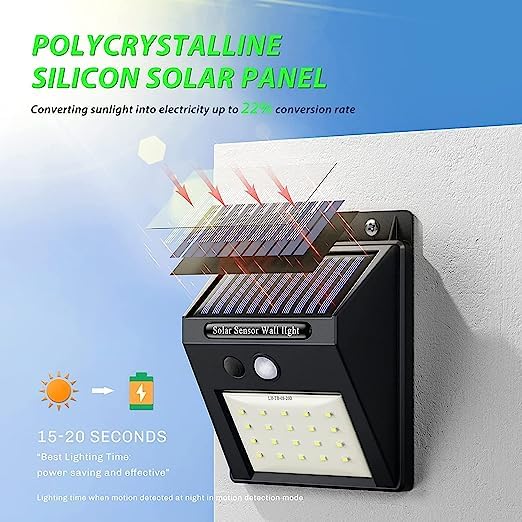 Luxury LED Solar Motion Sensor Light