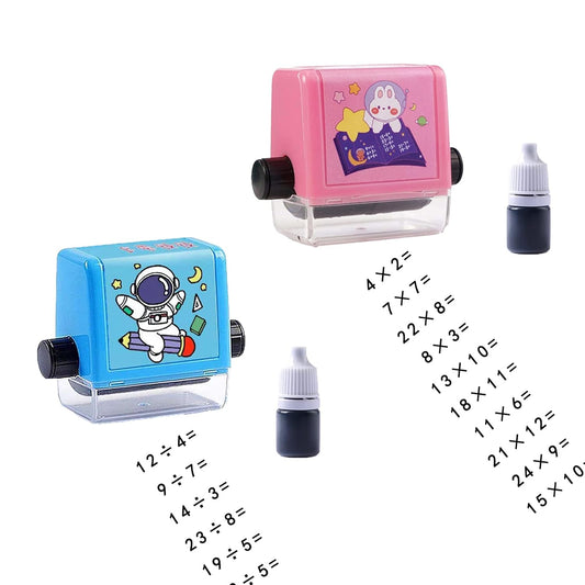 Digital Math Roller Stamp (Set of 4pcs)