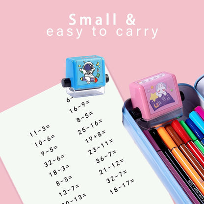 Digital Math Roller Stamp (Set of 4pcs)