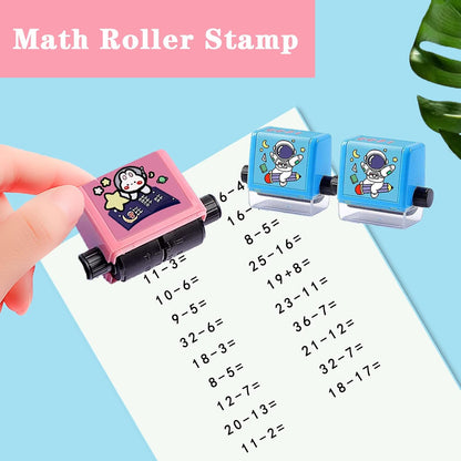 Digital Math Roller Stamp (Set of 4pcs)