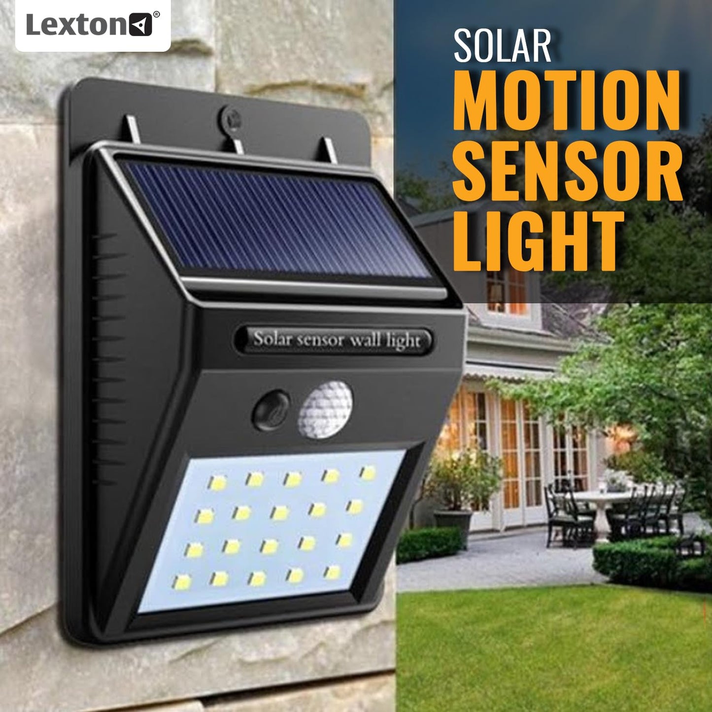 Luxury LED Solar Motion Sensor Light