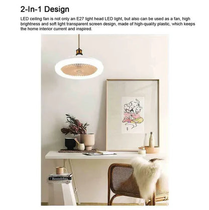 Modern Ceiling Fan with Light